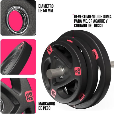 Combo de discos 50mm (75kg)