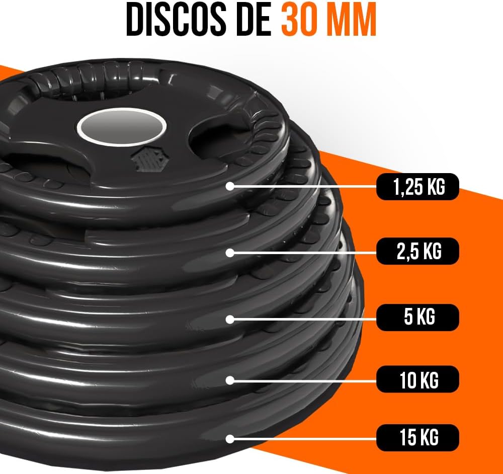 Combo de discos 30mm (40kg)