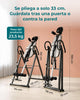 Tabla de inversión plegable con 4 posiciones y soporte lumbar