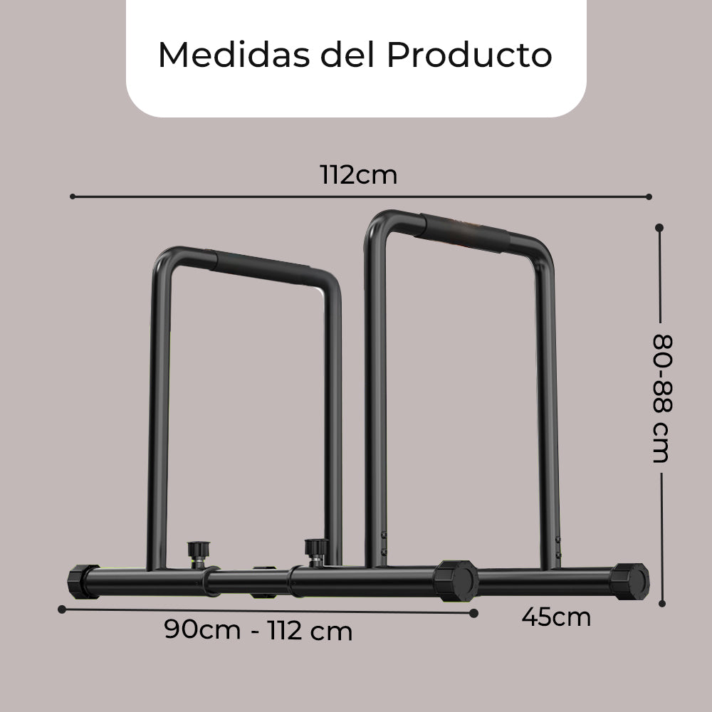 Barras Paralelas Ajustables ManiBoom